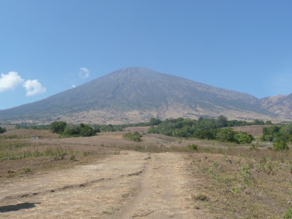 Le Gunung Rinjani à Lombok.